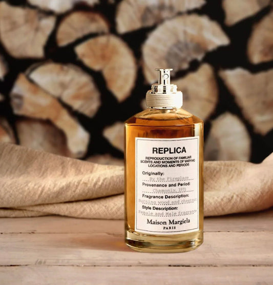 Maison Margiela by the fireplace